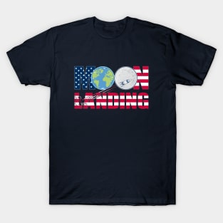 Moon landing.50 years of history.From Earth to the Moon T-Shirt